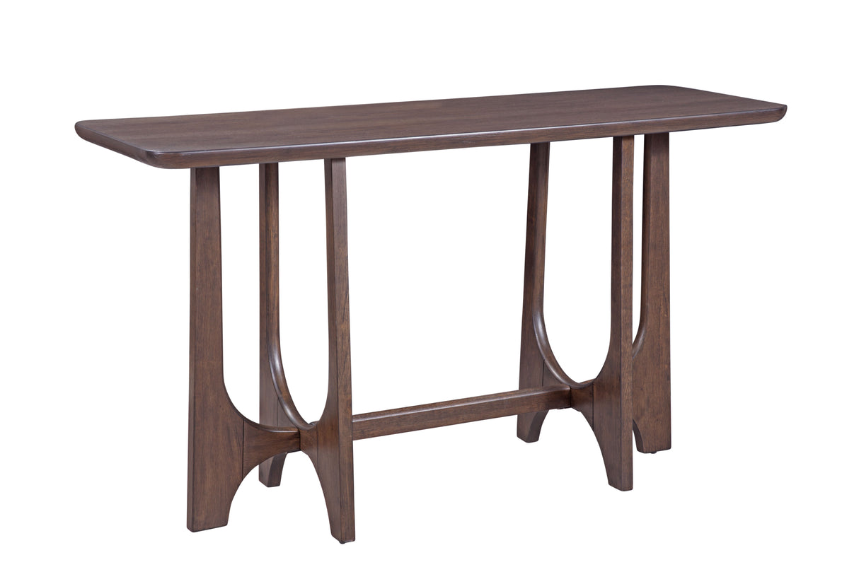 Dunnigan - Oak Console - Brown