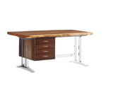 Studio Designs - La Costa Live Edge Writing Desk - Dark Brown