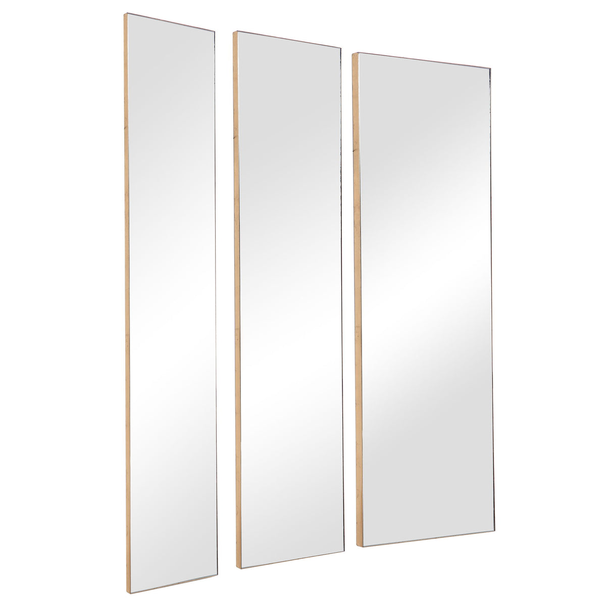 Rowling - Mirrors, Set Of 3 - Gold