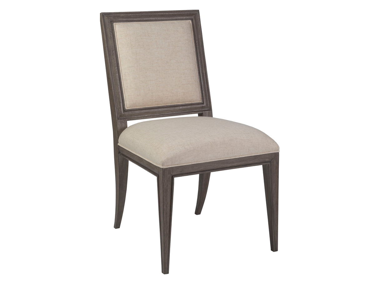 Signature Designs - Belvedere Upholstered Side Chair - Dark Brown