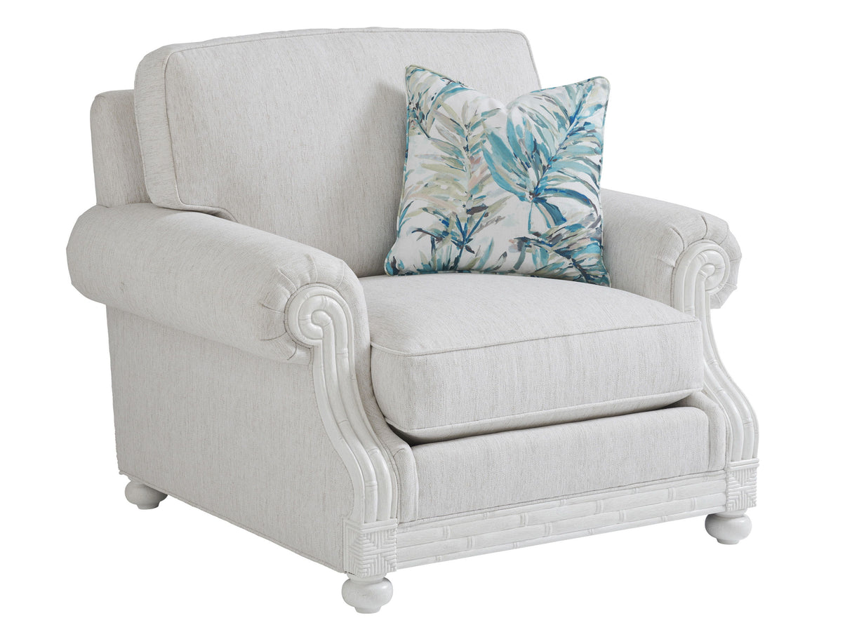 Ocean Breeze - Coral Gables Chair - Pearl Silver