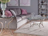 Signature Designs - Colette Oval Cocktail Table - Pearl Silver