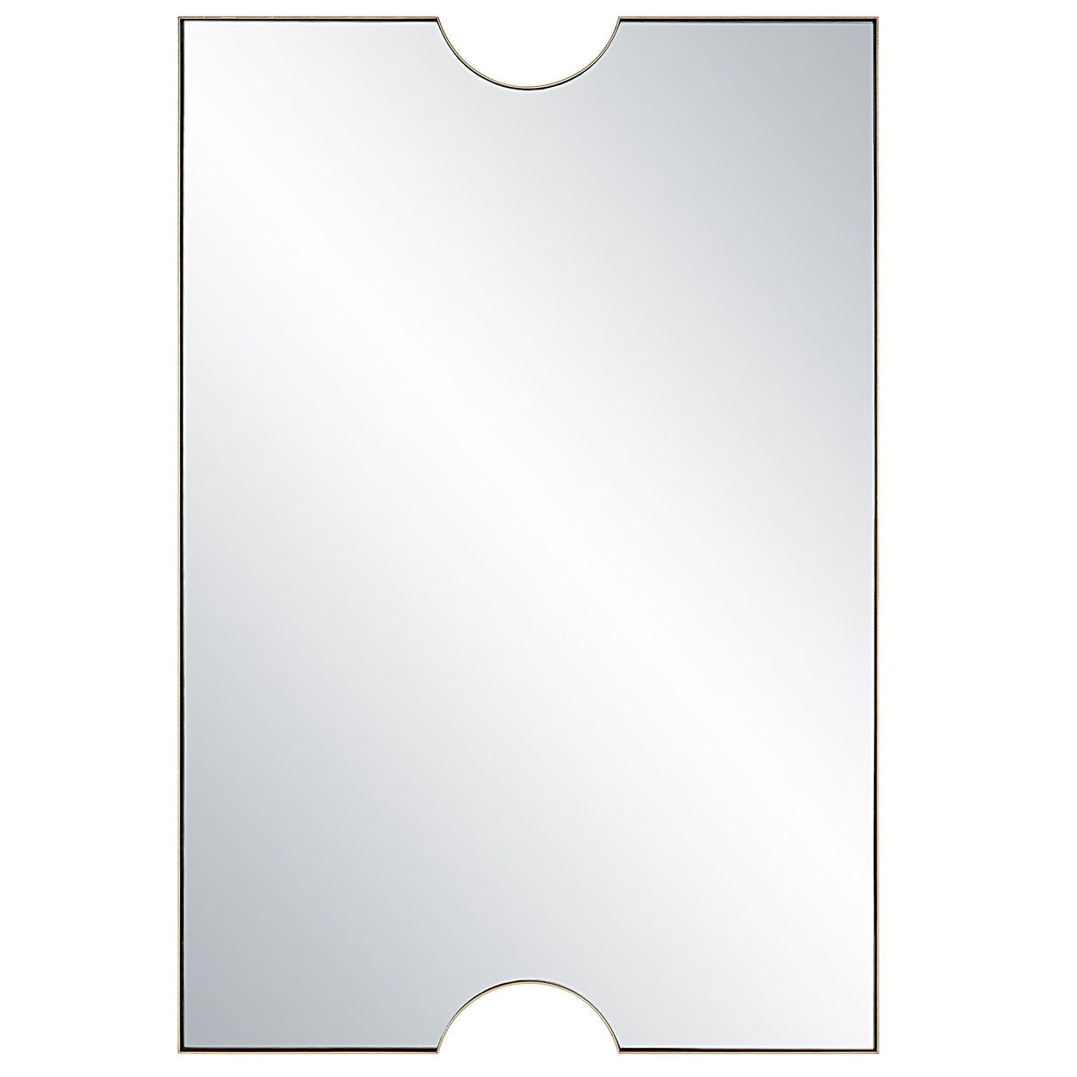 Ticket - Vanity Mirror - Gold