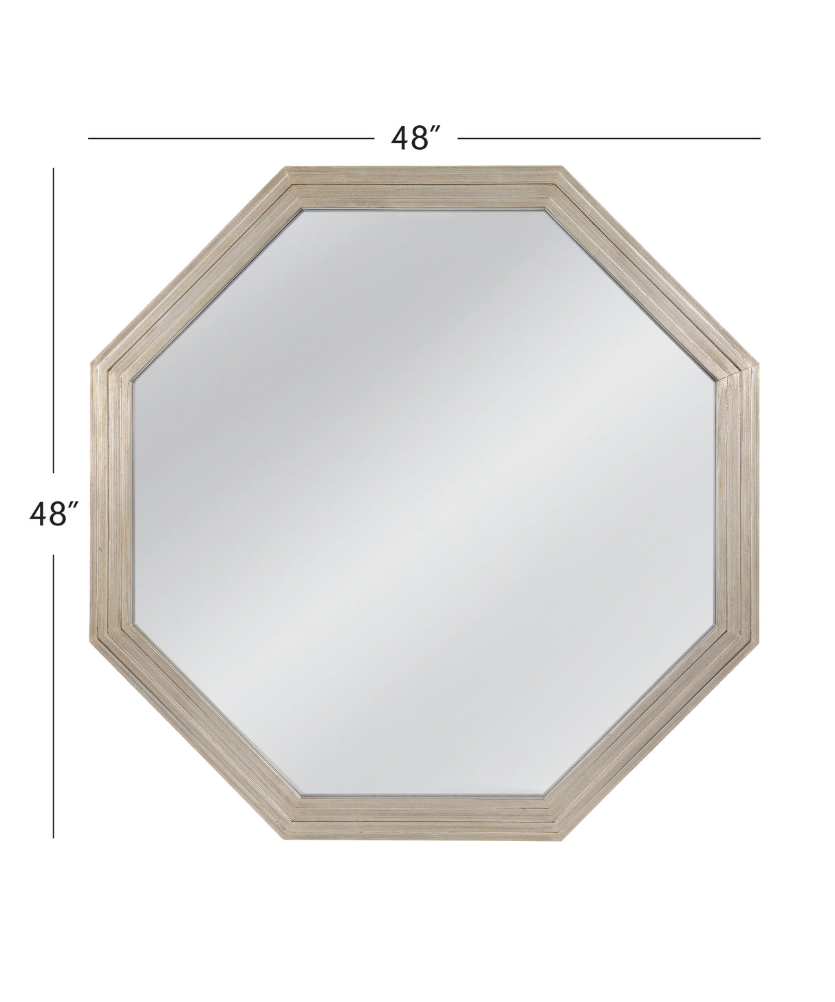 Holiday - Wall Mirror - Pearl Silver