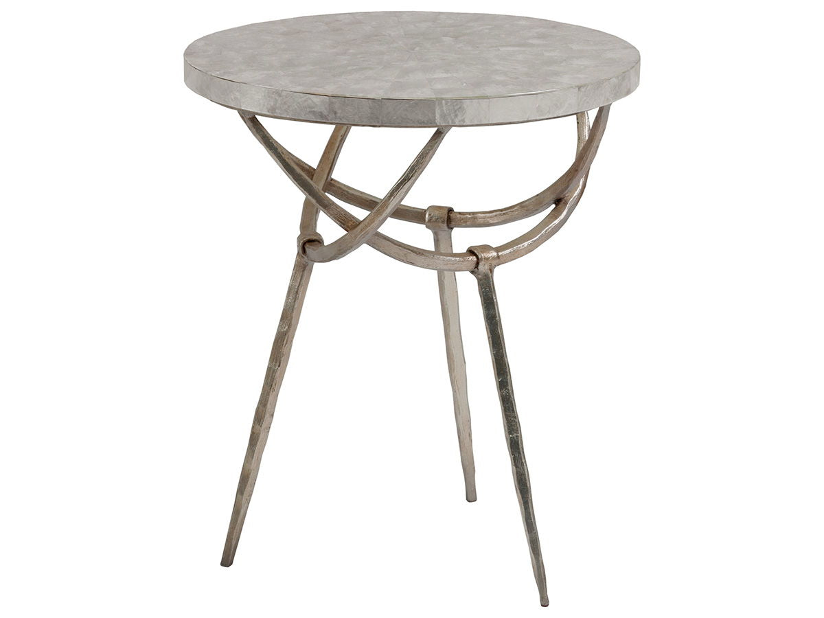 Signature Designs - Sergio Round Spot Table - Gray