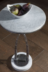 Signature Designs - Vega Round Spot Table - Dark Gray