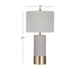 Tano - Table Lamp - Pearl Silver