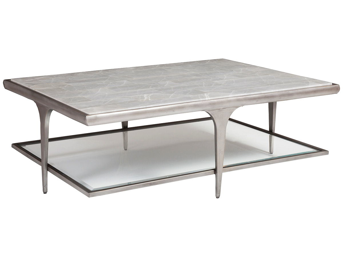 Signature Designs - Zephyr Rectangular Cocktail Table - Gray