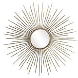 Golden - Rays Starburst Mirror - Gold