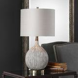 Hedera - Textured Table Lamp - Ivory