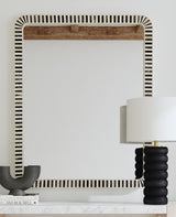 Cyrus - Wall Mirror - White