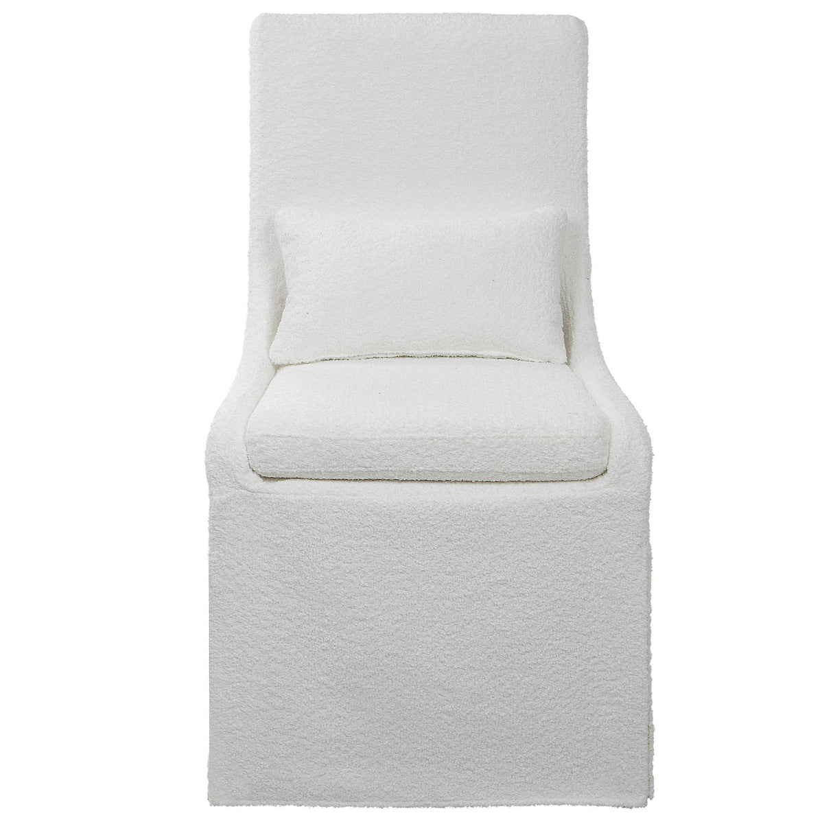 Coley - Armless Chair - White