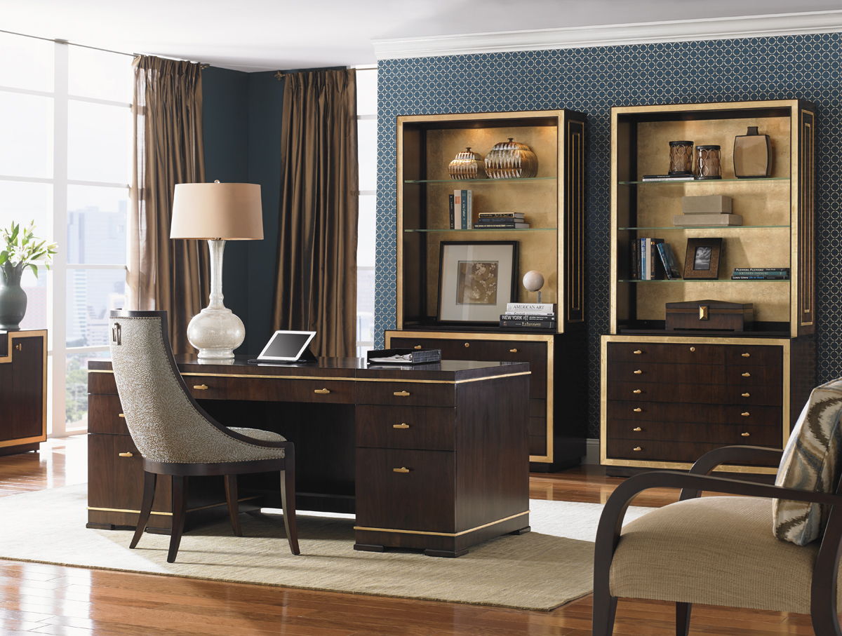 Bel Aire - Paramount Executive Desk - Dark Brown