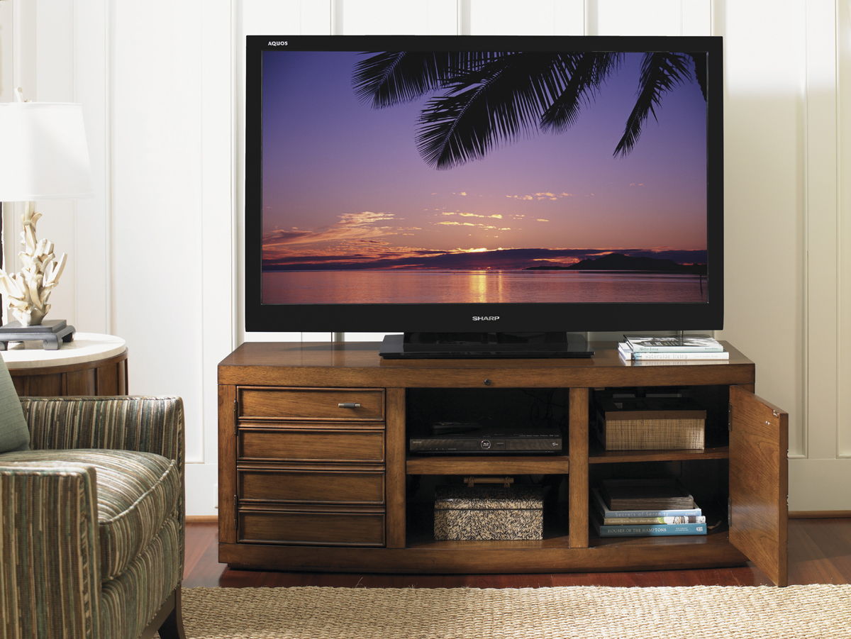 Longboat Key - Plantation Bay Media Console - Dark Brown