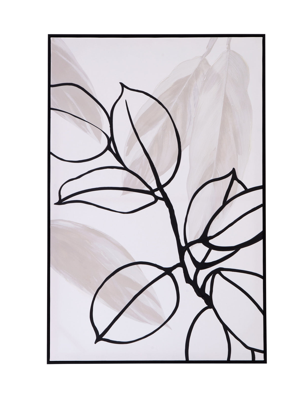 Harmony I - Canvas Art - White