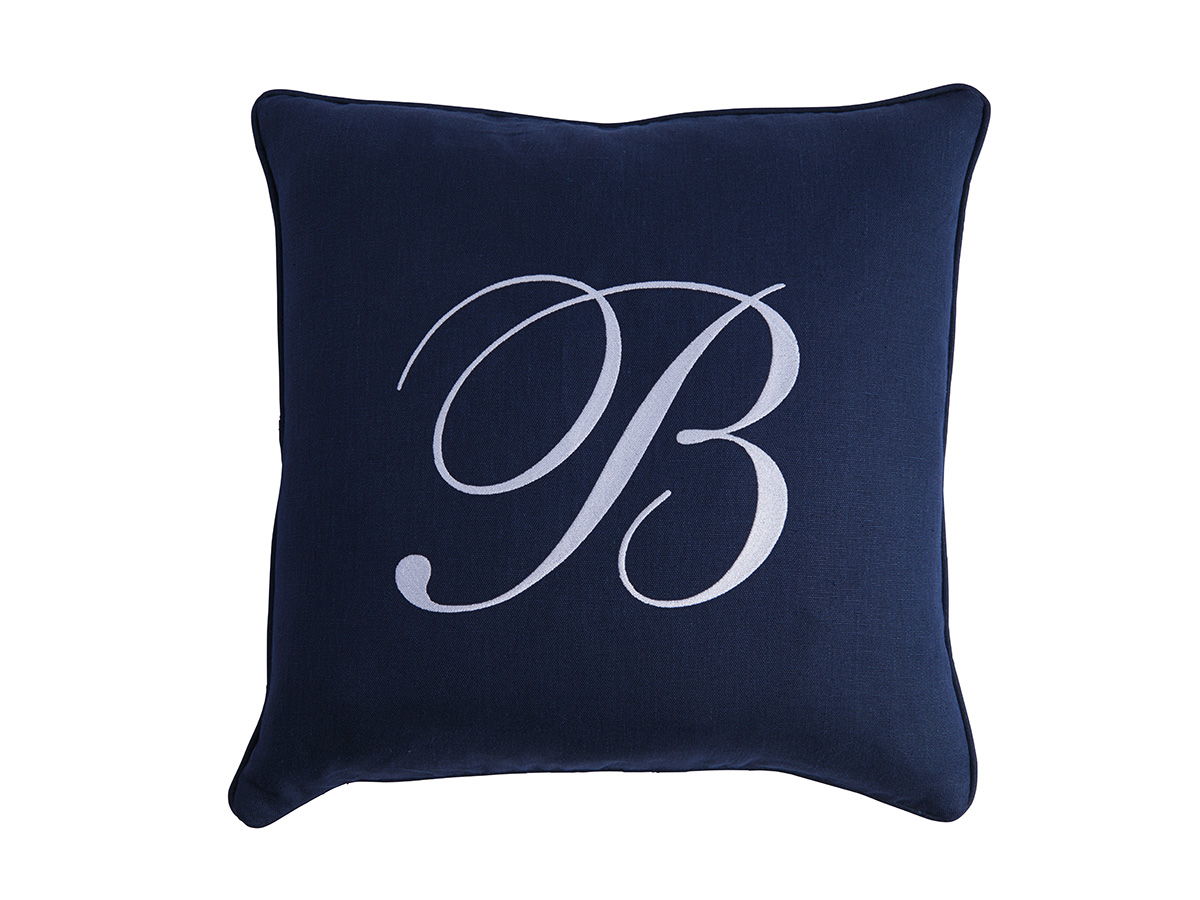 Barclay Butera Upholstery - Monogram Signature Pillow