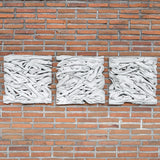 Rio - Coastal Wood Wall Decor - White