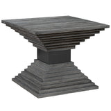 Andes - Wooden Geometric Accent Table