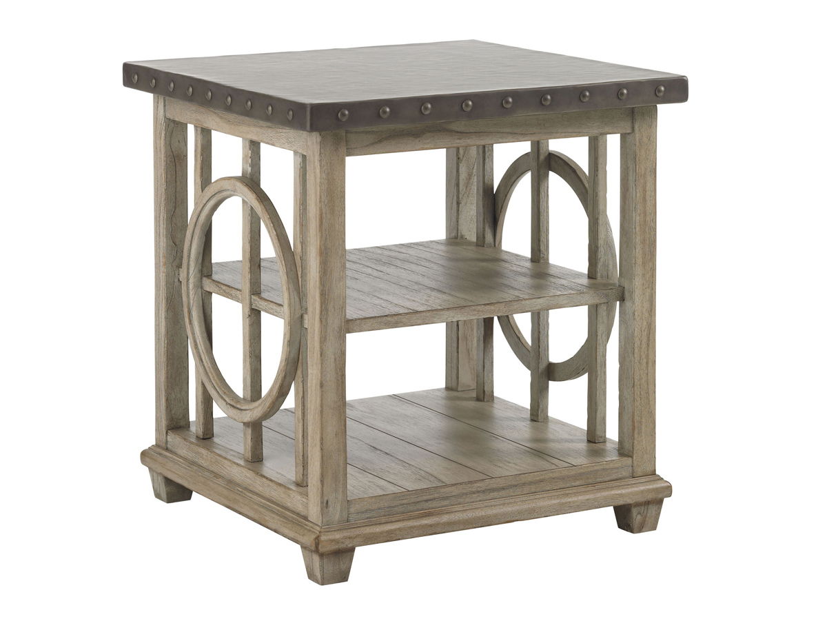 Twilight Bay - Wyatt Lamp Table - Gray