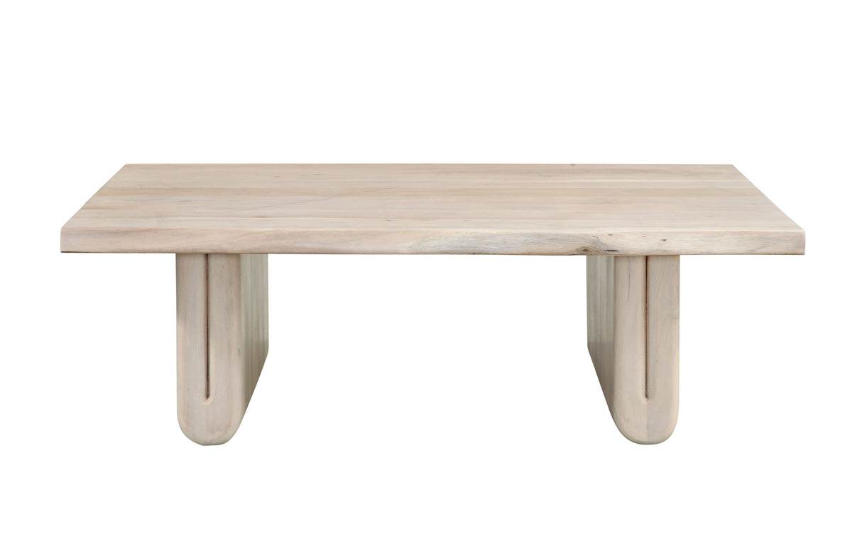 Nadia - Wood Cocktail Table - White