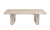 Nadia - Wood Cocktail Table - White