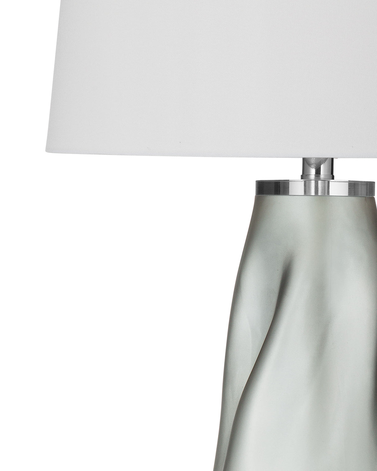 Gabon - Table Lamp - Pearl Silver