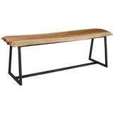 Laurel - Wooden Bench - Light Brown