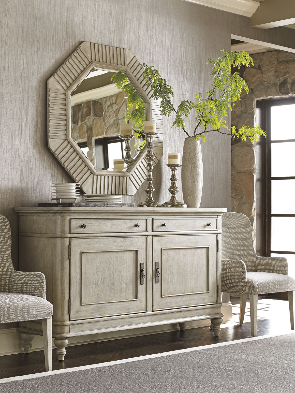 Oyster Bay - Oakdale Buffet - Pearl Silver