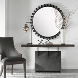 Vessel - Industrial Console Table - Brown, Dark & Gray, Dark