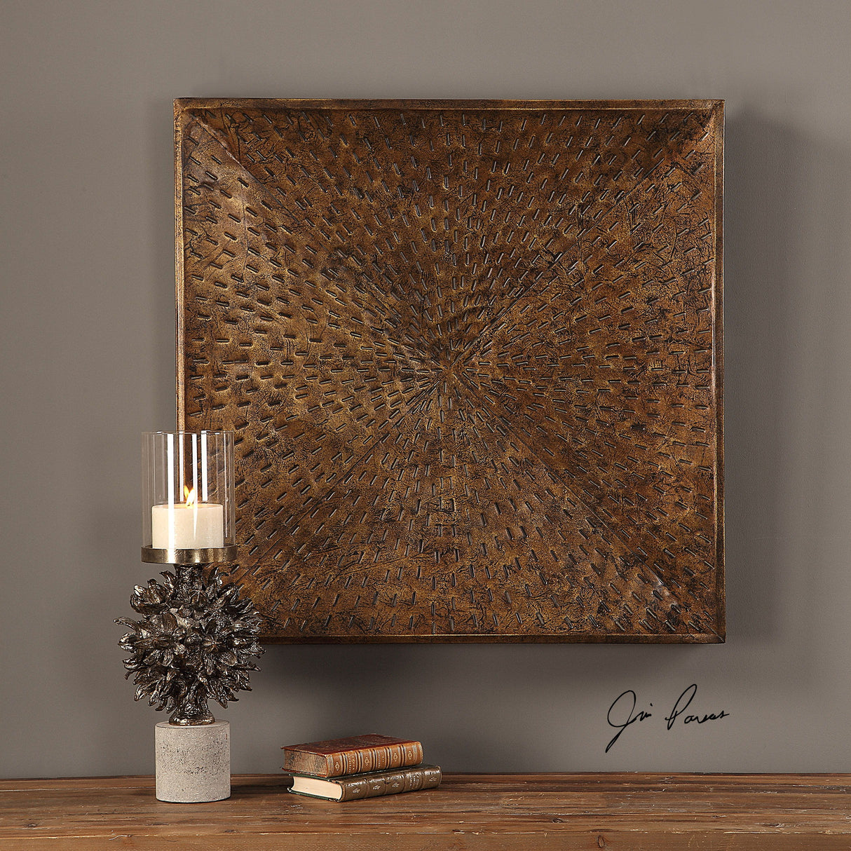 Blaise - Wall Art - Antiqued Bronze