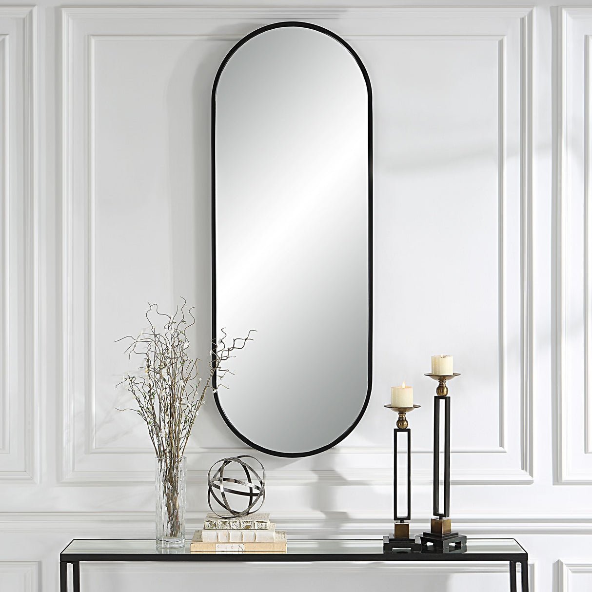 Varina - Mirror - Black