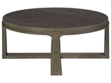 Cohesion Program - Rousseau Round Cocktail Table - Dark Brown