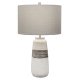 Comanche - Crackle Table Lamp - White