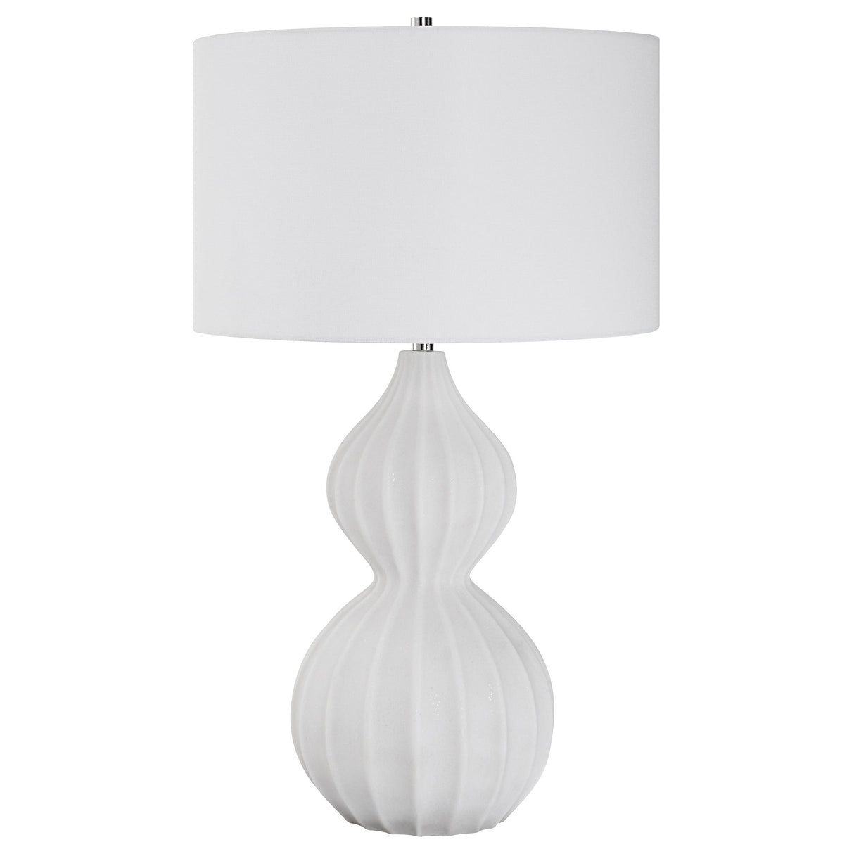 Antoinette - Marble Table Lamp - White