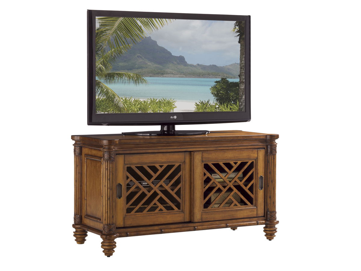 Island Estate - Grand Bank Media Console - Dark Brown