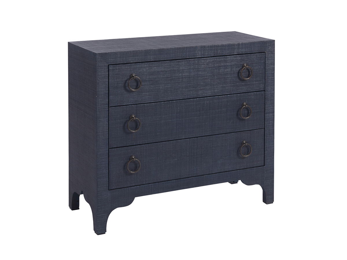 Newport - Balboa Island Raffia Hall Chest