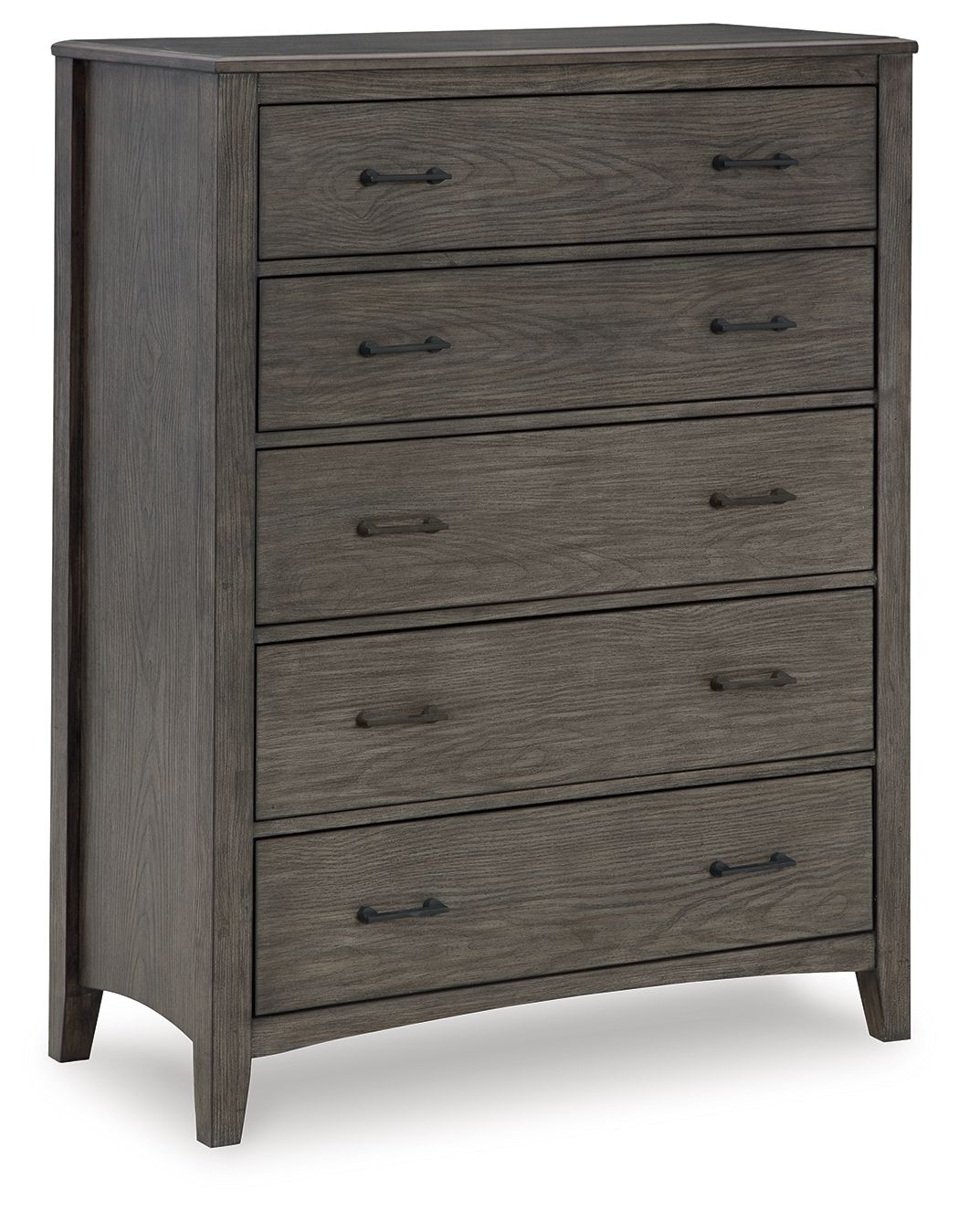 Montillan - Grayish Brown - Five Drawer Chest