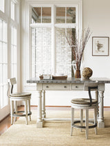 Oyster Bay - Hidden Lake Bistro Table - Pearl Silver