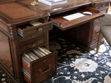 Richmond Hill - Morgan Executive Desk - Dark Brown