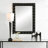 Studded - Mirror - Black