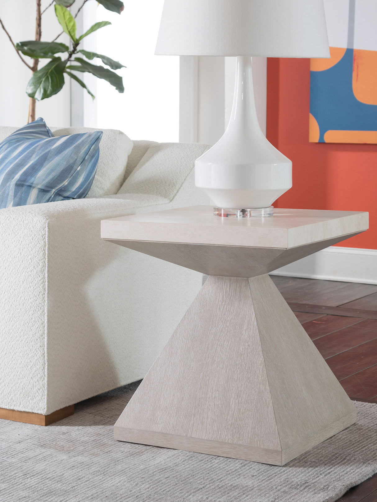 Mar Monte - End Table - White