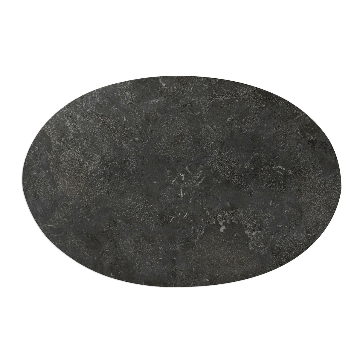 Jessenia - Stone Accent Table - Gray, Dark