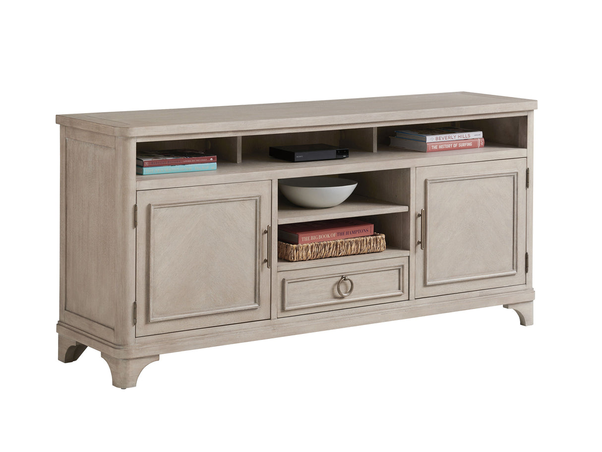 Malibu - Rocky Oaks Media Console - Beige