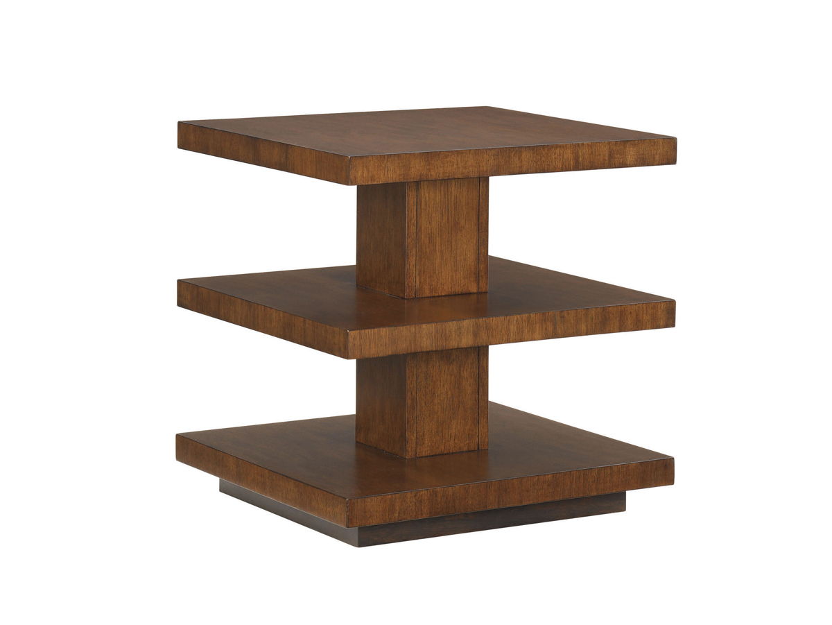 Ocean Club - Lagoon Lamp Table - Dark Brown