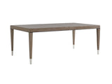 Ariana - Chateau Rectangular Dining Table - Dark Brown