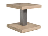 Verite - Square End Table - Light Brown