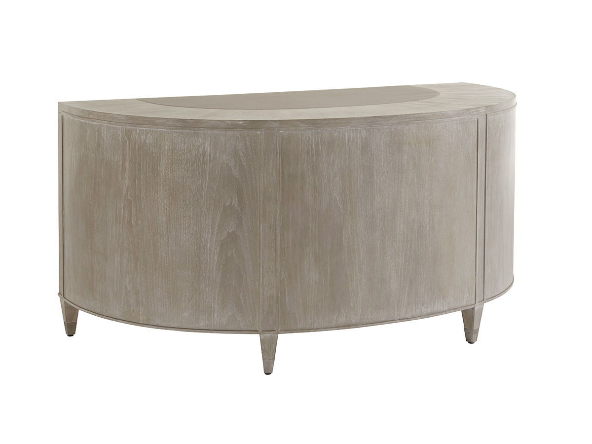 Greystone - Dylan Demilune Desk - Beige