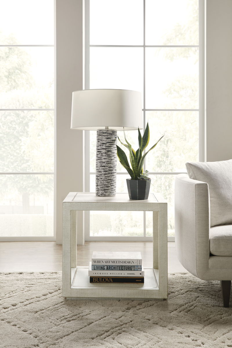 Cascade - End Table - Beige