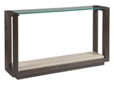 Signature Designs - Venerato Console - Dark Brown