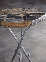 Signature Designs - Shane Spot Table - Dark Gray